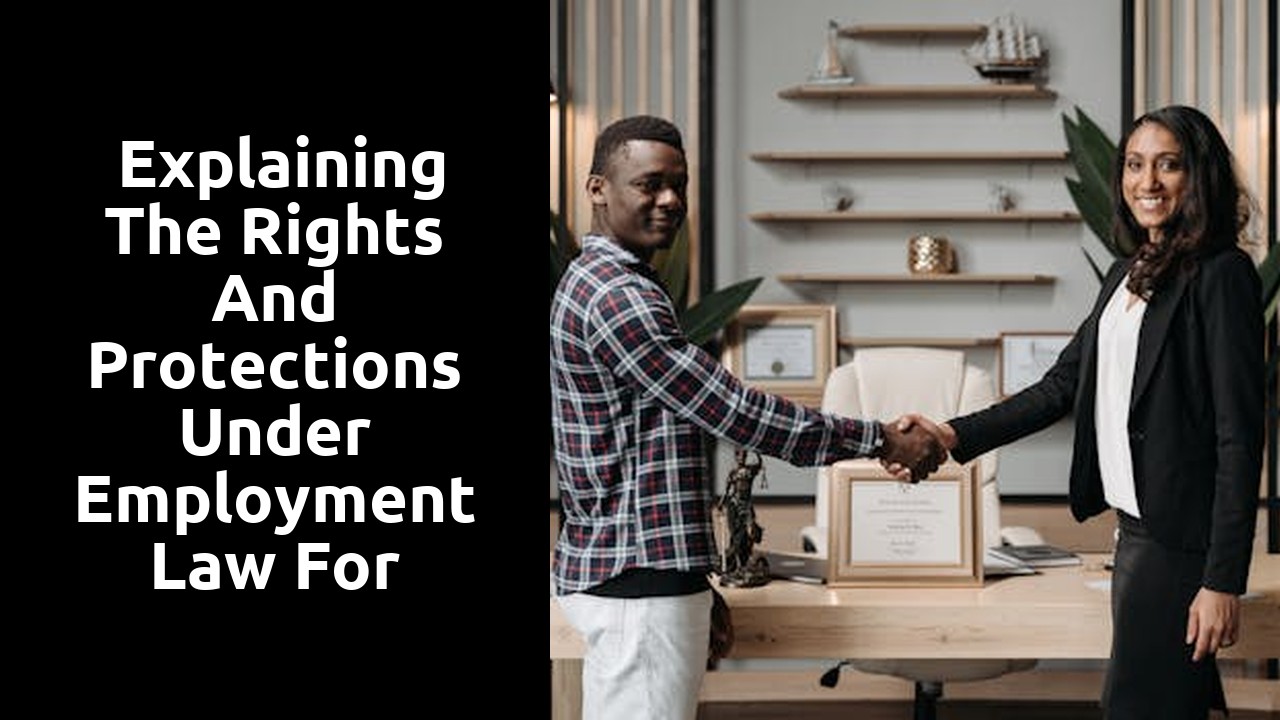  Explaining the Rights and Protections Under Employment Law for Victims of Discrimination