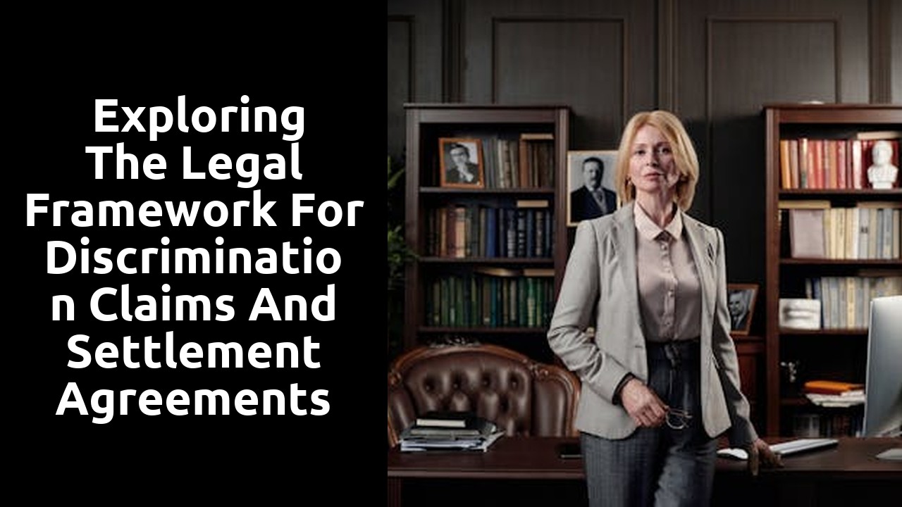 Exploring the Legal Framework for Discrimination Claims and Settlement Agreements