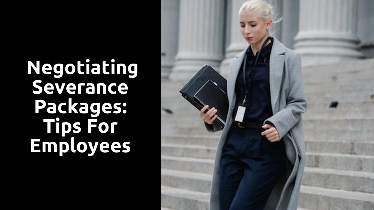  Negotiating Severance Packages: Tips for Employees